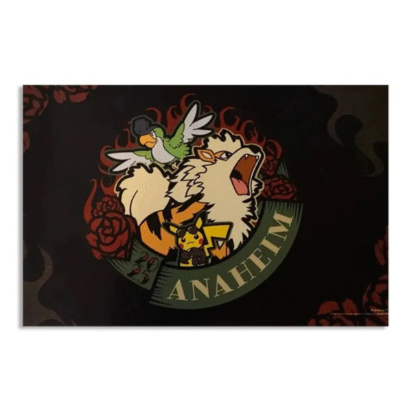 Playmat Arcanine Rockabilly – Pokémon World Championship 2025