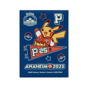 Sleeves Anaheim Pikachu Varsity 2025 Azul - Exclusivos Mundial 2025