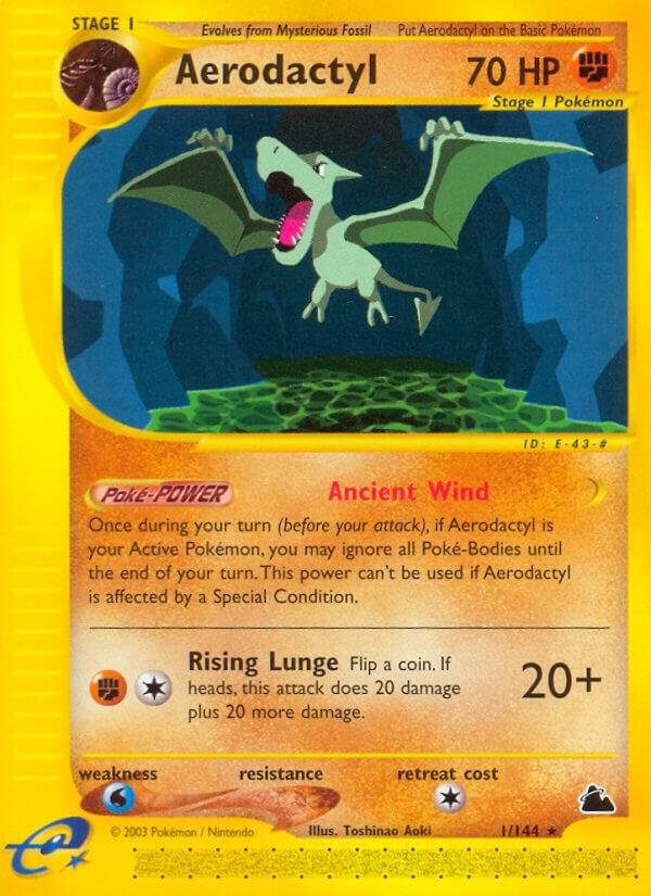 Aerodactyl - Skyridge (SK) 1/144 NM
