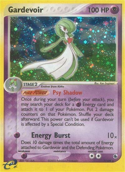 Gardevoir Holofoil - Ruby and Sapphire (RS) 7/109 NM