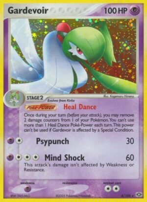 Gardevoir - Emerald (EM) 4/106 NM